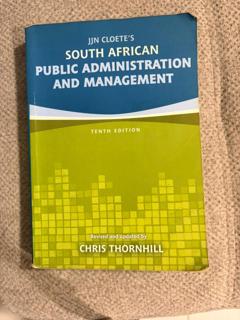 South African Public Administration and Management - cover image