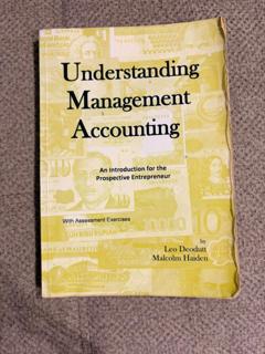 Understanding Management Accounting - cover image