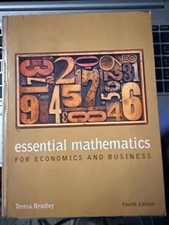 Essential Mathematics for Economics and Business - cover image