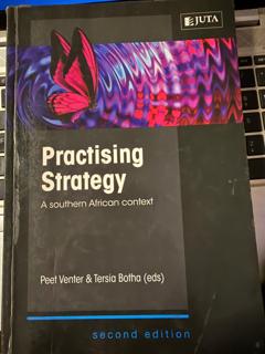 Practising Strategy: A Southern African Context - cover image